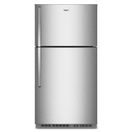 Whirlpool® 32.8-inch Wide Top Freezer Refrigerator with Total Coverage Cooling- 21.3 Cu. Ft.