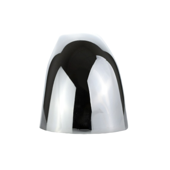 Chrome replacement handle for single-handle tub and shower faucets in plumbing repair and home improvement projects