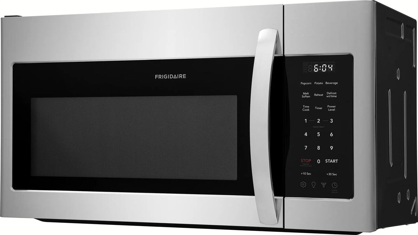 Frigidaire stainless steel over-the-range microwave with digital control panel in Microwaves and Kitchen & Kitchenware collections