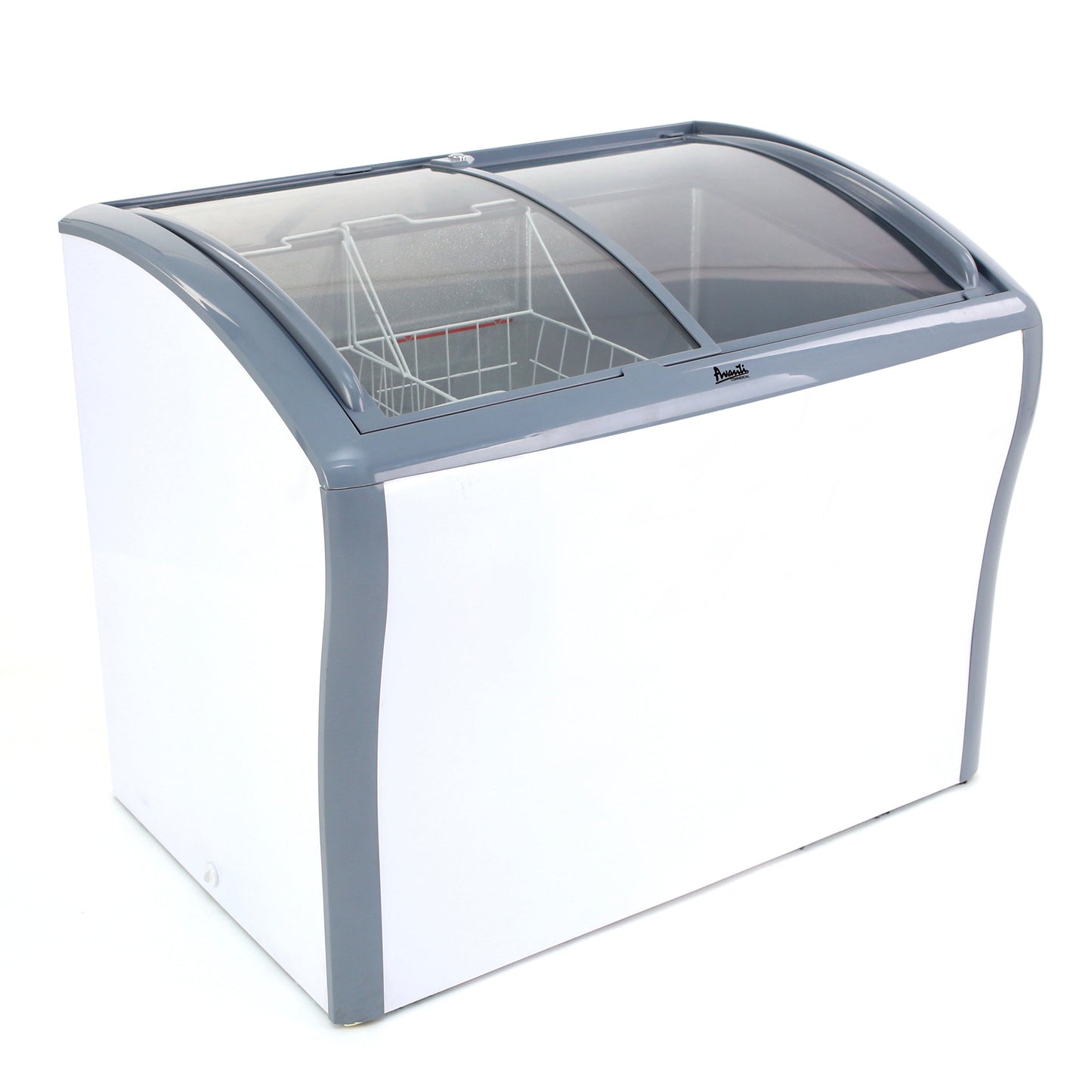 Avanti 9.5 cu. ft. Commercial Glass Top Freezer or Refrigerator - White