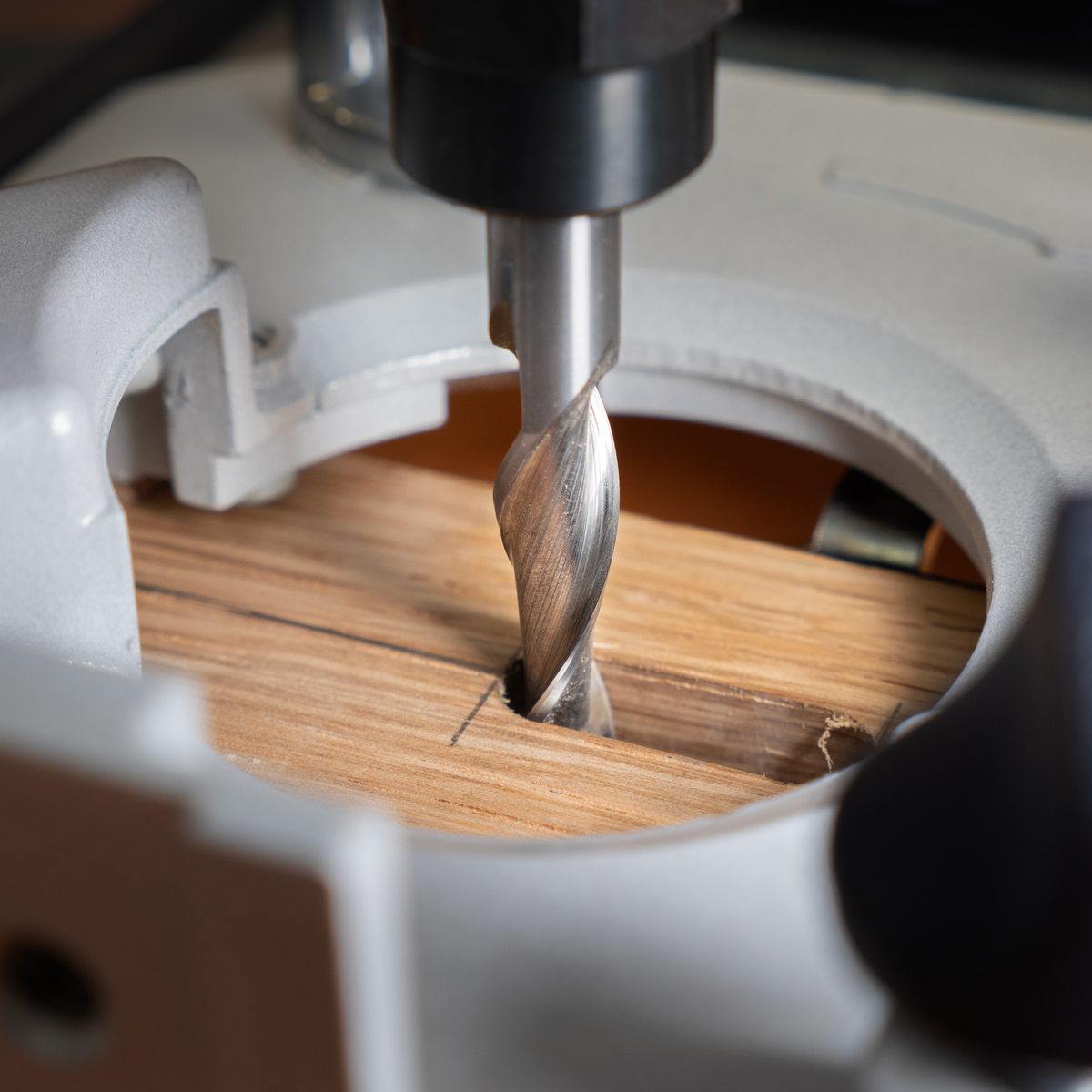 UJK 8mm x 27mm Solid Carbide Up Cut Spiral Cutter (1/2")