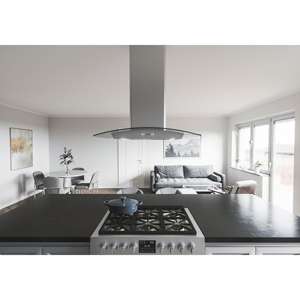 Milano Connect Island Hood 42" LED AC
