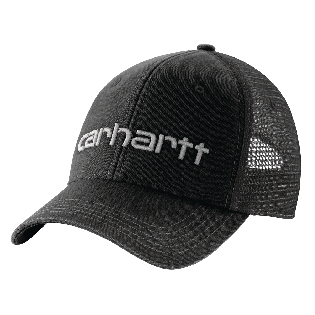 Carhartt Canvas Mesh-Back Logo Graphic Cap