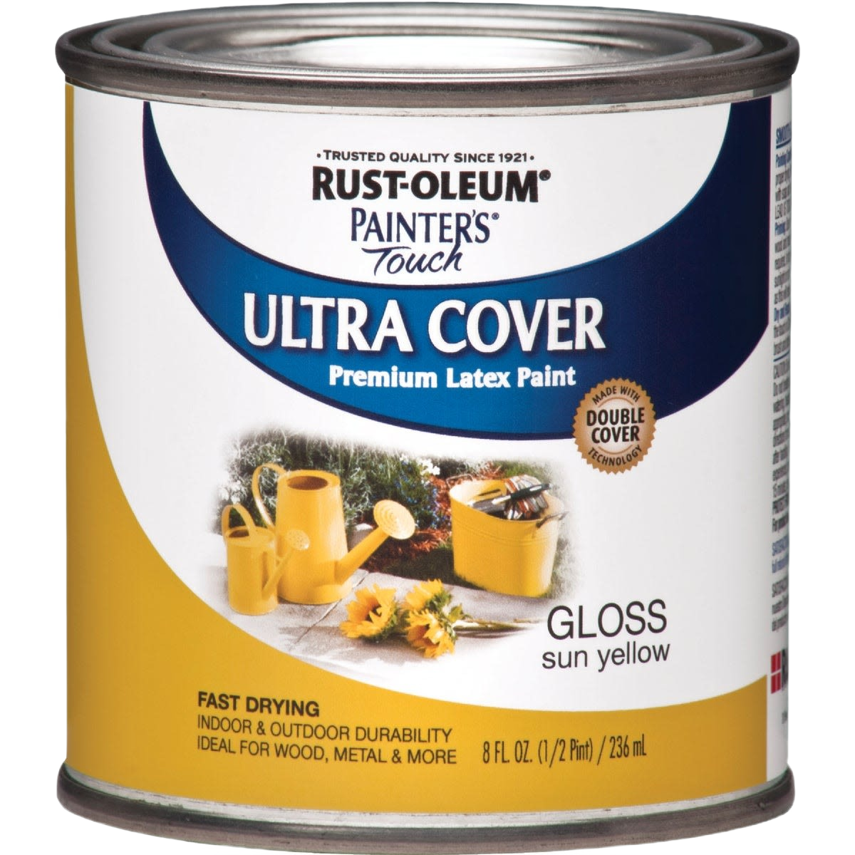 Rust-Oleum gloss sun yellow brush-on paint can from Specialty Paint and Paint & Supplies collections