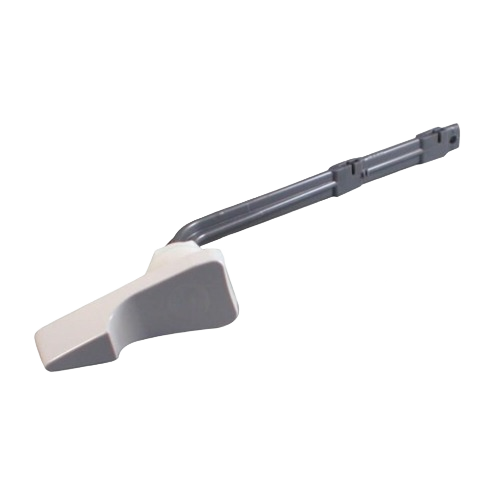 White angled toilet handle lever compatible with American Standard toilets in plumbing repair and home improvement collections under $50