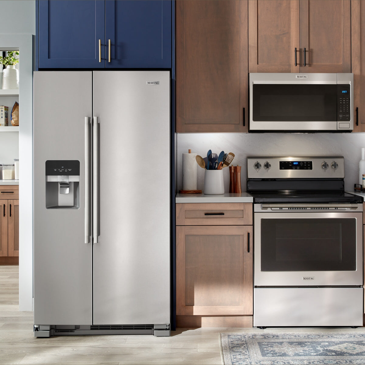 36-Inch Wide Side-by-Side Refrigerator - 25 Cu. Ft.