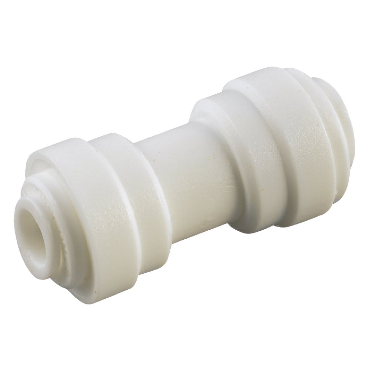 White plastic reducing push-in union fitting for plumbing in Pipes & Fittings and Push Fittings collections under $50