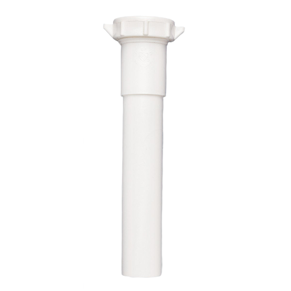 White plastic slip-joint extension tube for plumbing, suitable for drain repair and home improvement projects under $50 collection