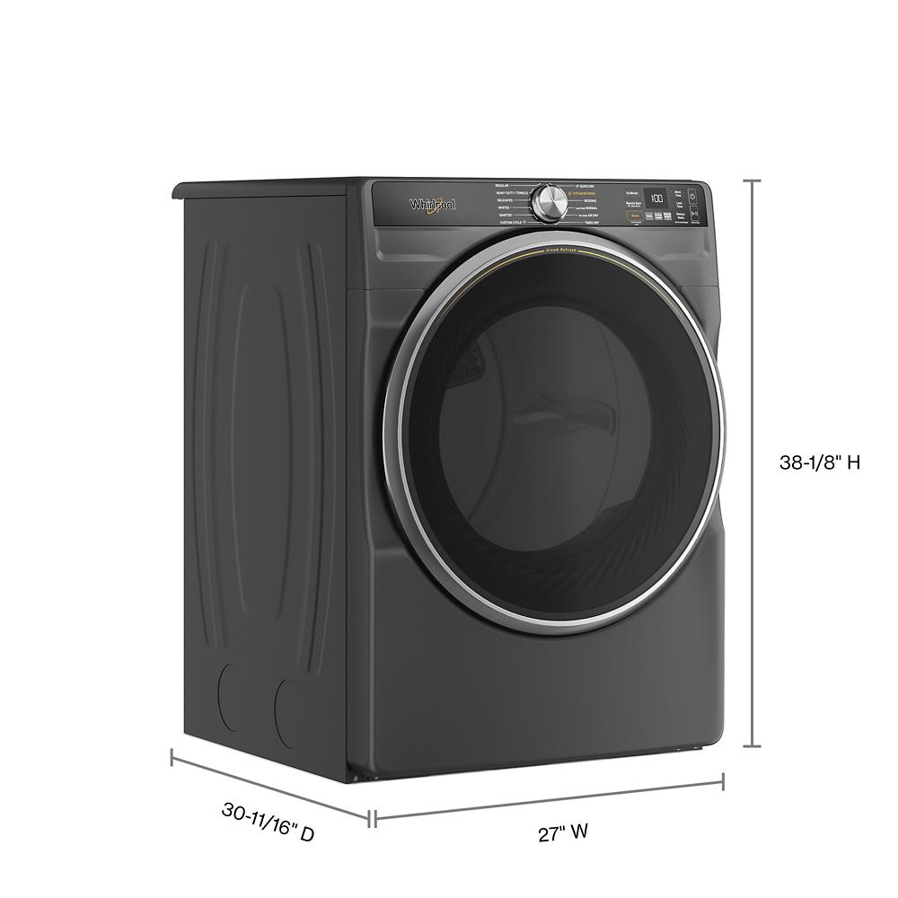 7.4 cu. ft. Smart Front Load ENERGY STAR® Gas Dryer with Steam Capabilities