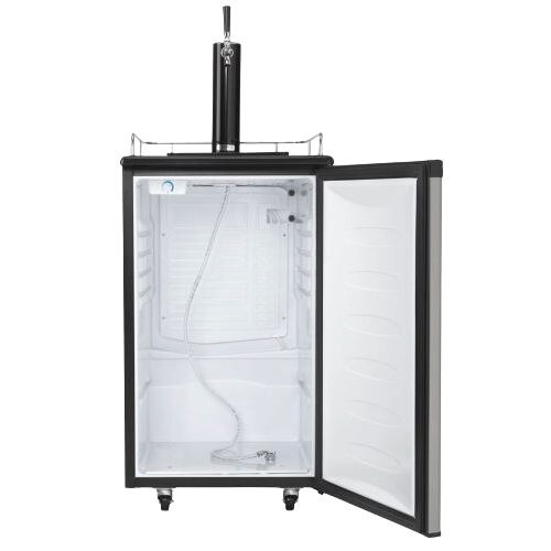 5.4 CuFt. Beer Keg Cooler, Holds Full Size Keg, Worktop