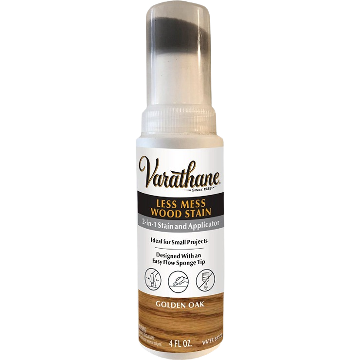 Wood stain with built-in sponge applicator in golden oak for interior stains and finishing under $50 collection