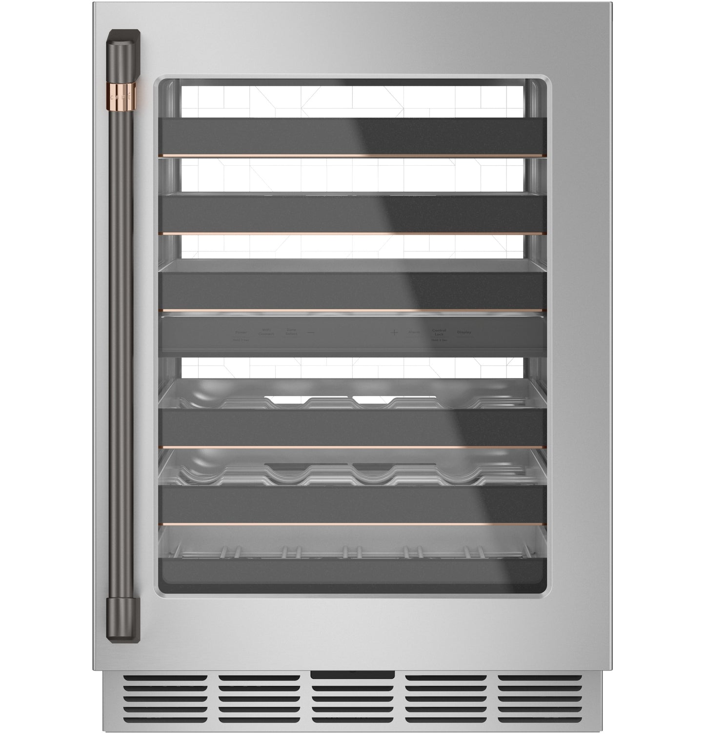 CAFÉ™ 46-Bottle Dual Zone Wine Cooler