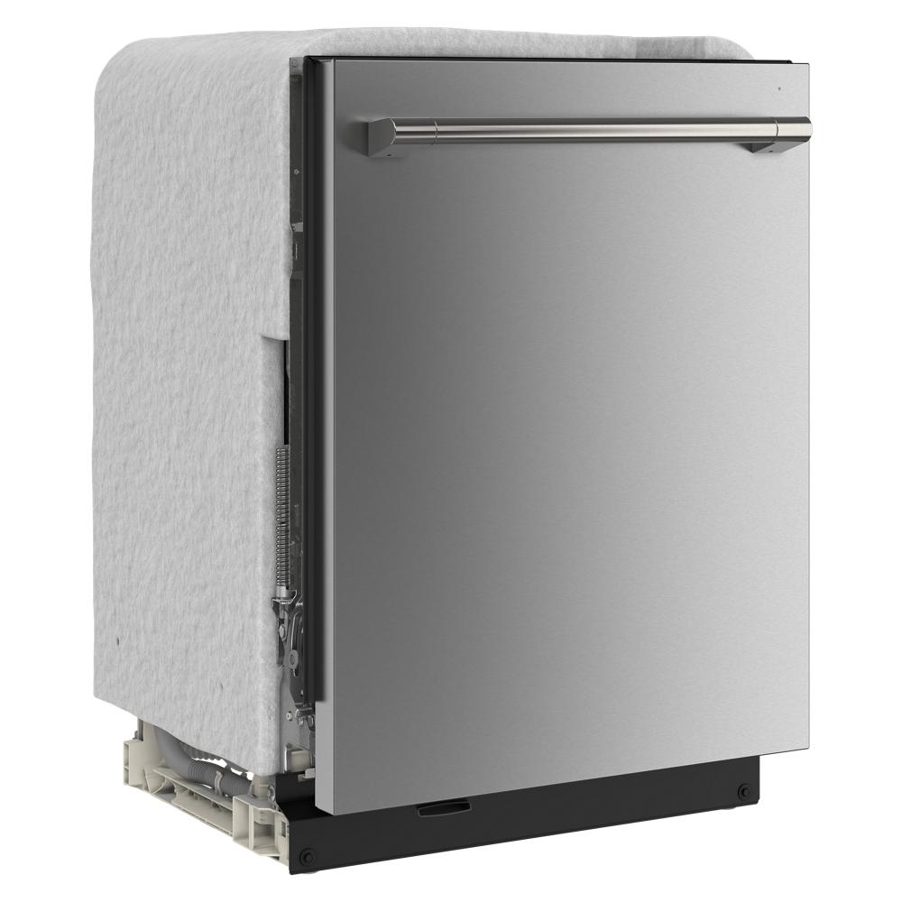 Unfinished stainless steel front panel of 24-inch built-in dishwasher in Kitchen & Kitchenware collection at Hartville Hardware