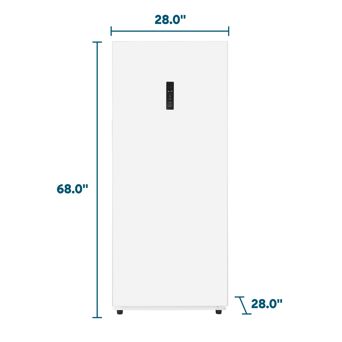 Element 14.0 cu. ft. Upright Convertible Freezer/Refrigerator – White, ENERGY STAR (EUF14CEEW)