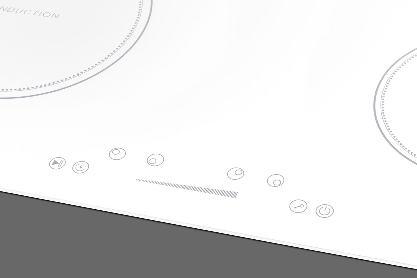 30" Wide 208-240V 4-Zone Induction Cooktop