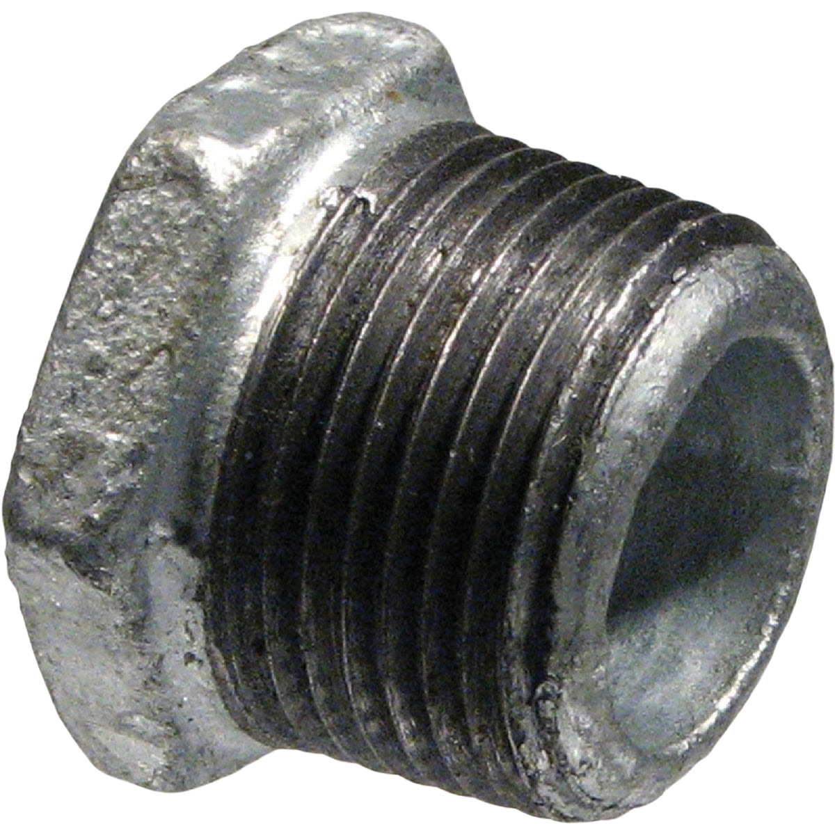 Galvanized malleable iron hexagon bushing for plumbing in Pipes & Fittings and Galvanized Fittings collections under $50