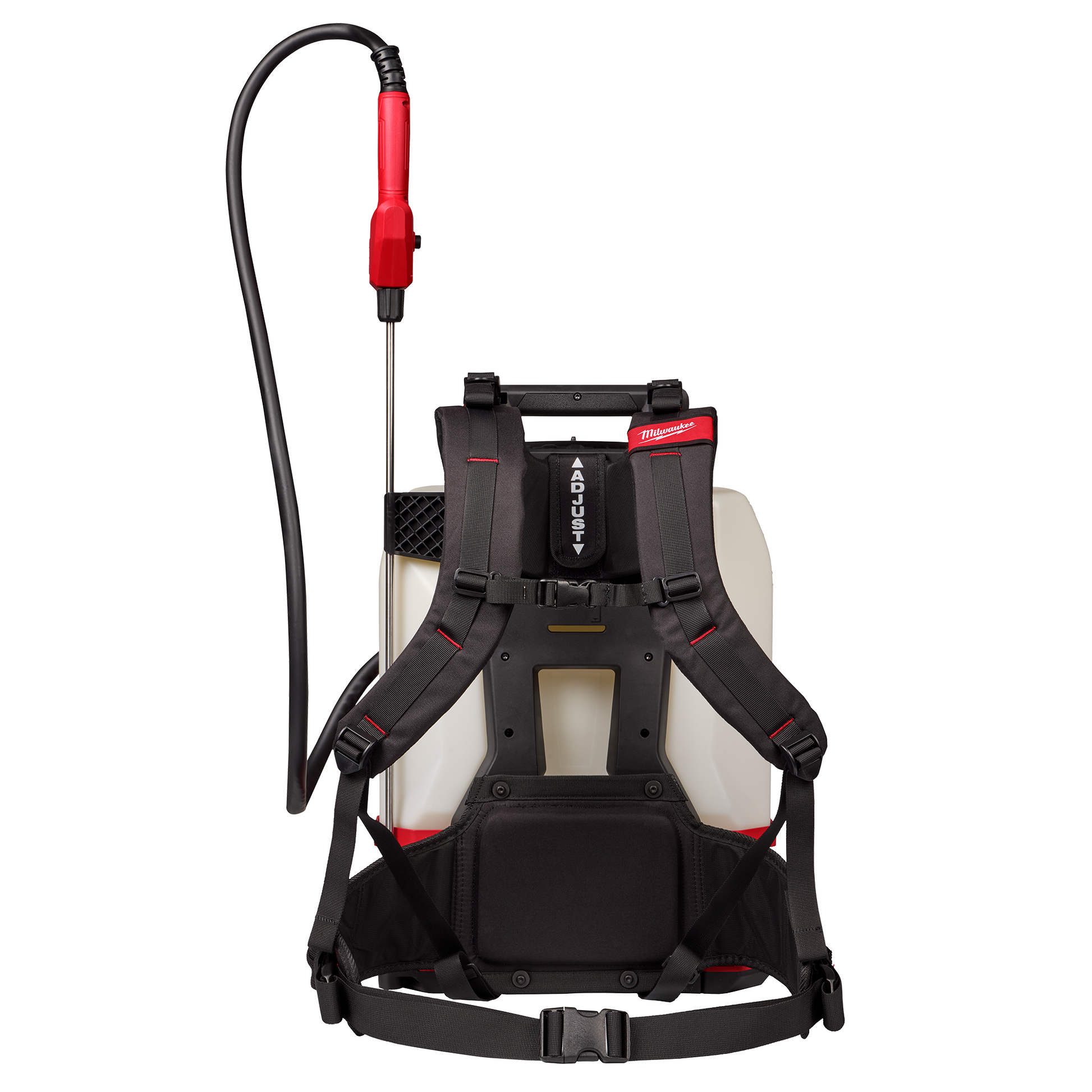 Milwaukee M18™ SWITCH TANK™ 4-gal backpack sprayer with adjustable padded straps and hose for tools and home improvement