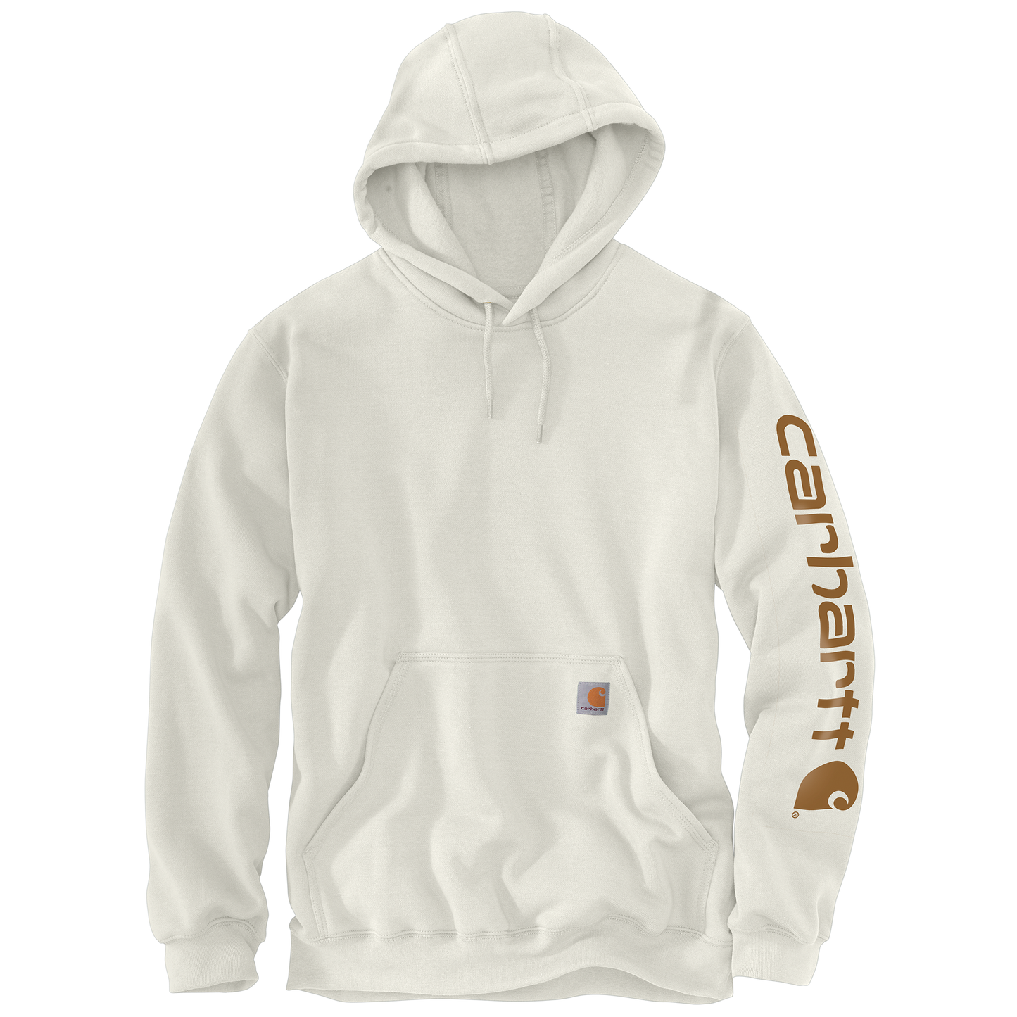 Carhartt Men's Loose Fit Midweight Logo Sleeve Graphic Hoodie