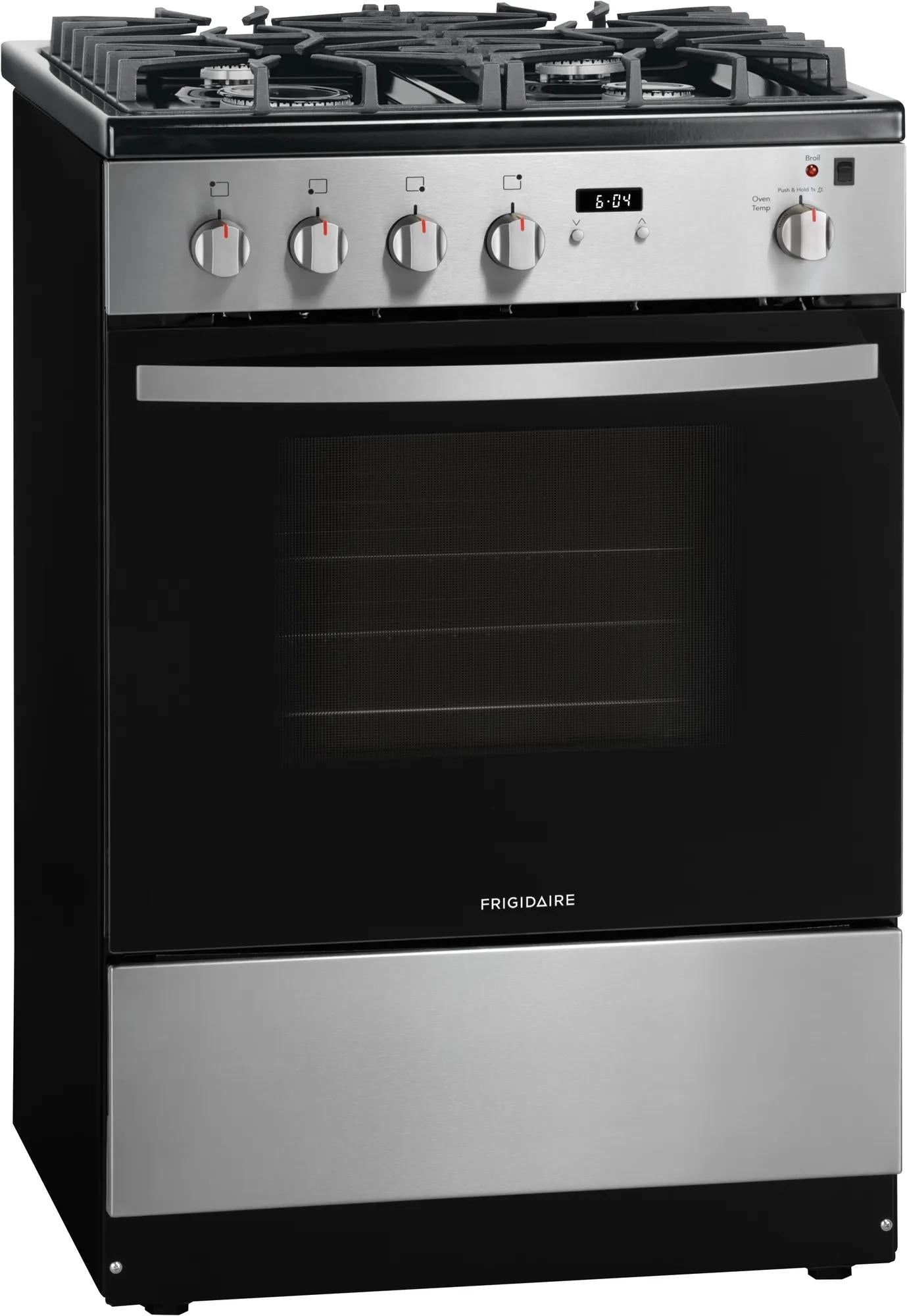 24" Front Control Freestanding Gas Range