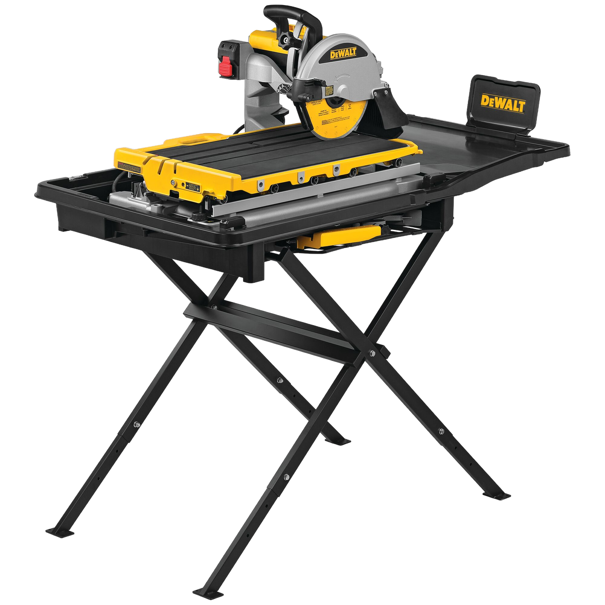 DEWALT 10-in. High Capacity Wet Tile Saw w/Stand
