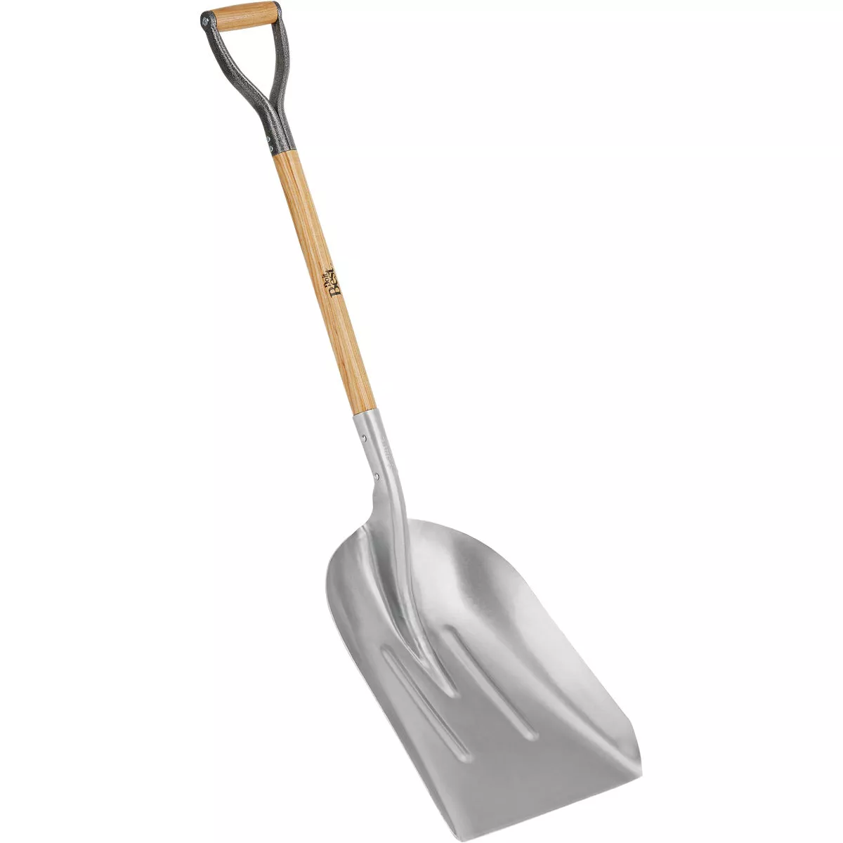 Do it Best 27" Wood D-Grip Handle #12 Aluminum Scoop Shovel