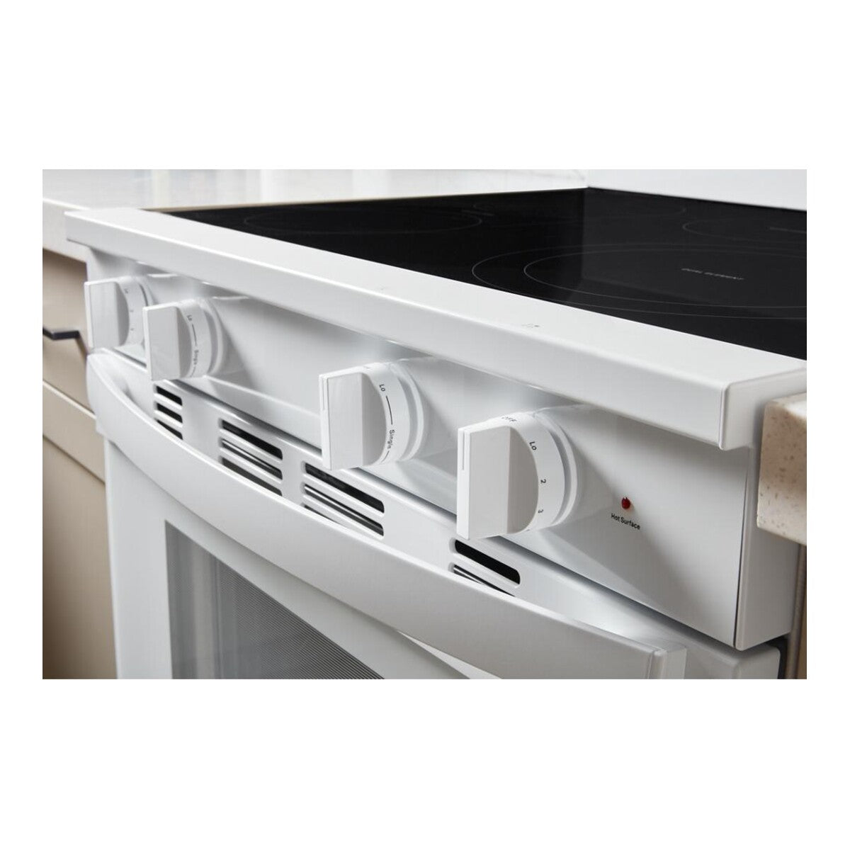 30-inch Electric Smart Range with Advanced Air Cooking Technology and WipeClean™ Coating