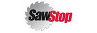 Logo featuring the name SawStop with 