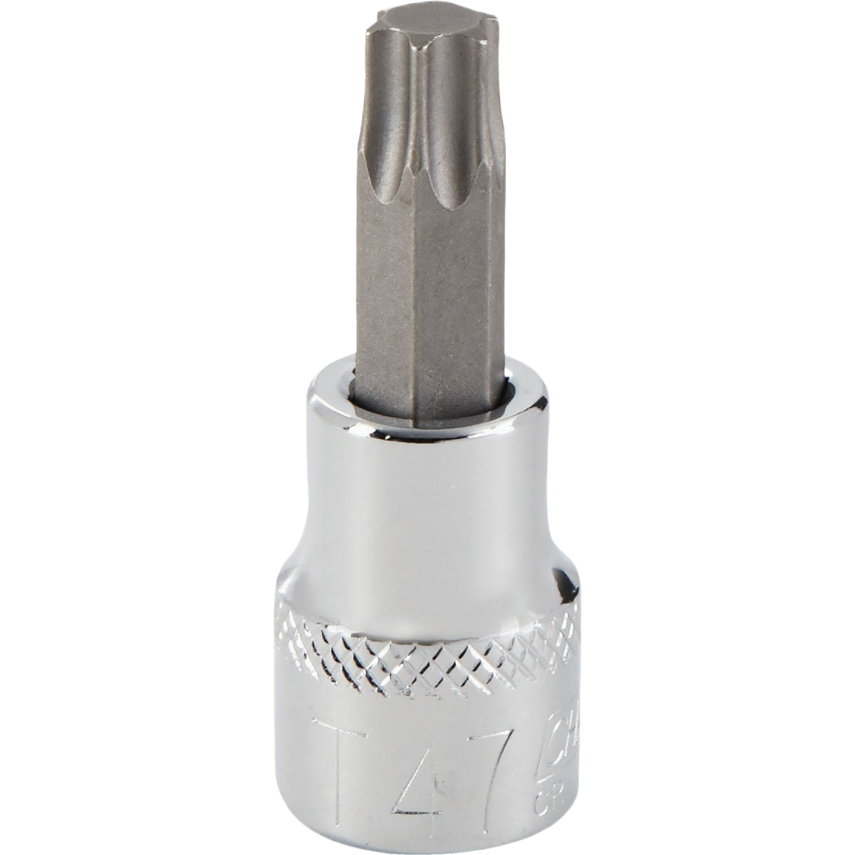 Chrome vanadium steel six-point Torx bit socket with textured grip for hand tools and woodworking under $50 collection