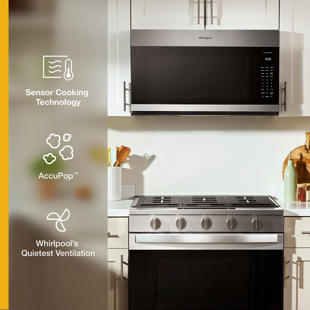 2.1 cu. ft. Microwave Hood with Sensor Cooking and AccuPop™