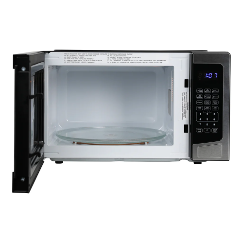 Open Avanti microwave oven with digital controls and glass turntable in Microwaves and Appliances collections