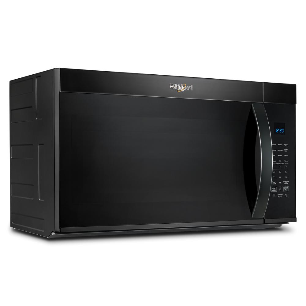 Black over the range microwave with sensor cooking and digital control panel from Microwaves and Appliances collections