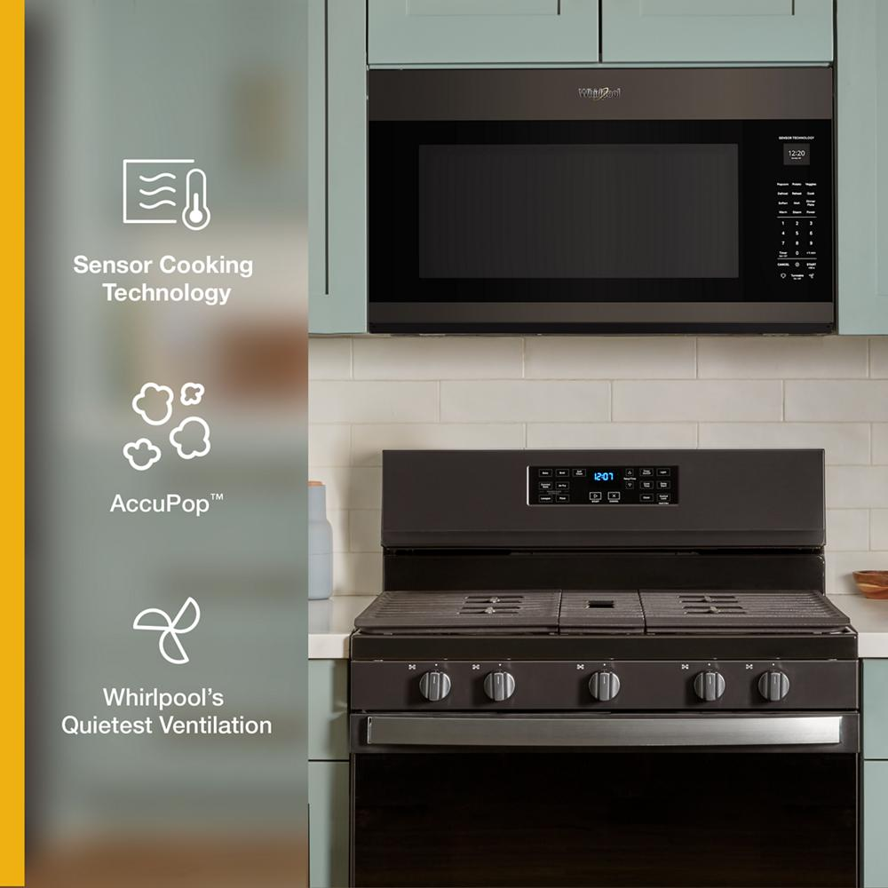 2.1 cu. ft. Microwave Hood with 4-Speed Venting