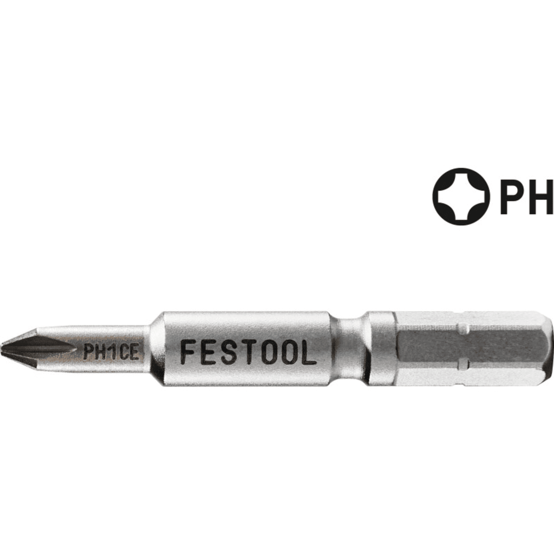 Precision Festool Phillips head drill bit with Centrotec design for versatile tool accessories and home improvement use