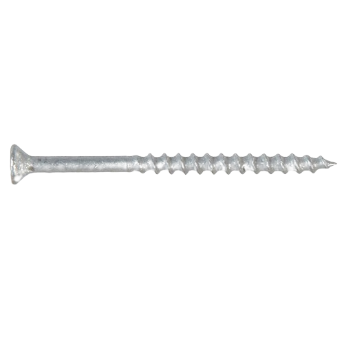 Galvanized deck screw with dual drive for corrosion resistance in hardware, fasteners, and home improvement projects under $50 collection