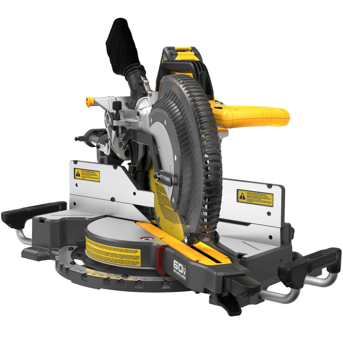 DEWALT 60V MAX* 12" Brushless Cordless Double-Bevel Sliding Miter Saw Kit