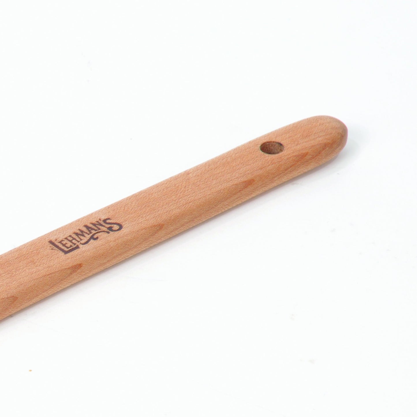Handmade solid American Hard Maple cooking spoon with hanging hole for kitchenware and cooking utensils under $50 collection