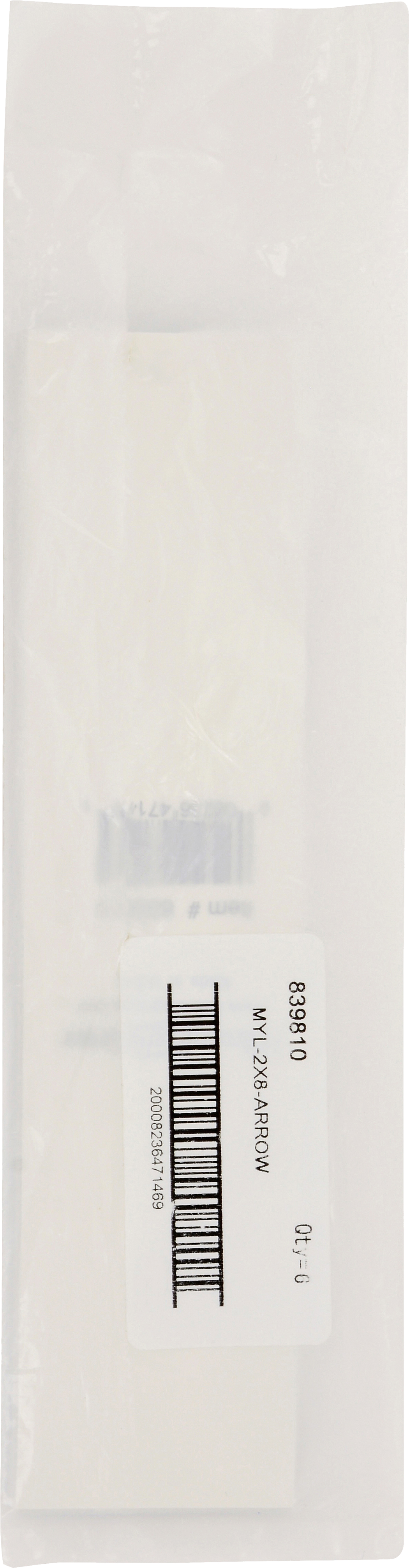 Hillman Adhesive Blue Arrow Sign (2" x 8")