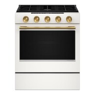 5.0 Cu. Ft. Smart Slide-in Gas Range with Convection Cooking Modes and 2-in-1 Burner