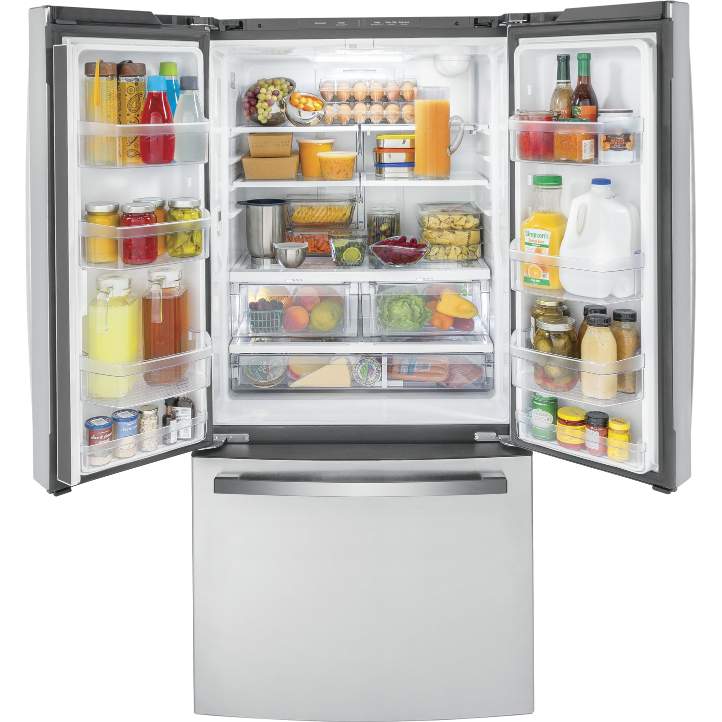 GE® ENERGY STAR® 18.6 Cu. Ft. Counter-Depth French-Door Refrigerator