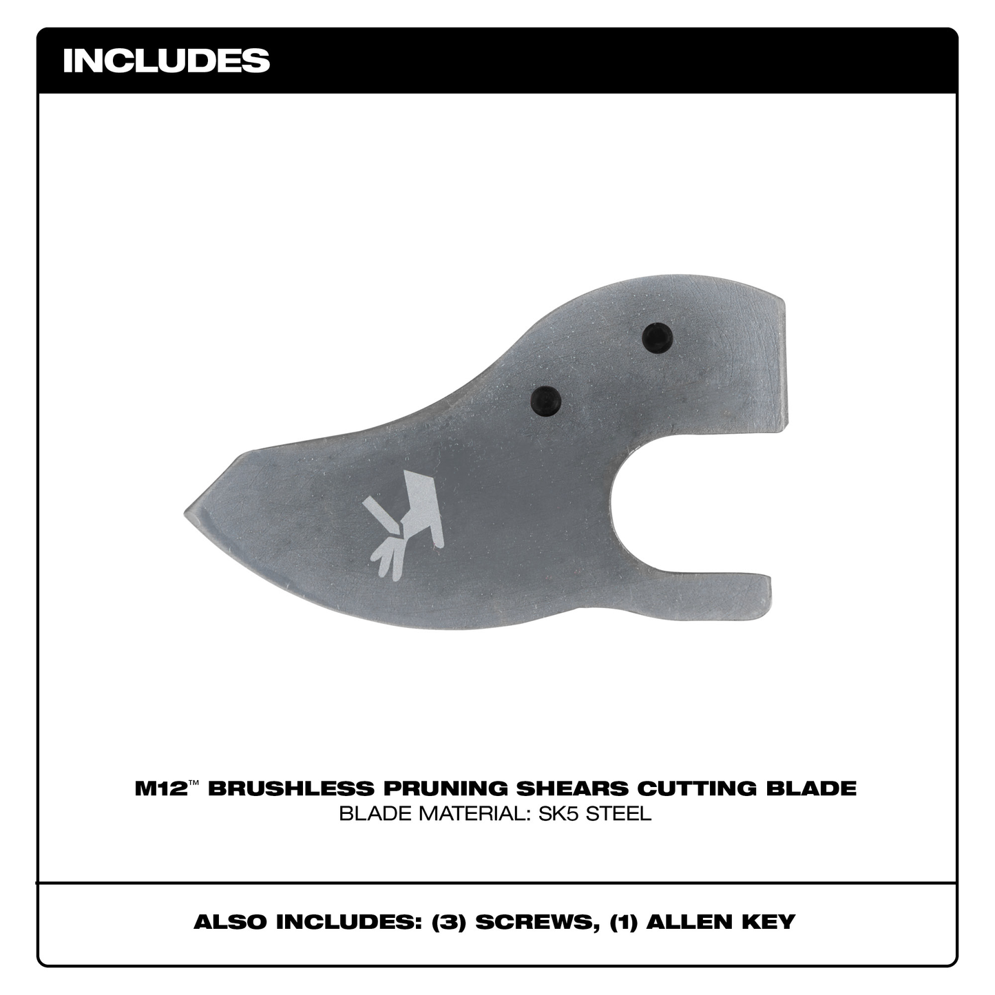 Milwaukee M12™ Brushless Pruning Shears Replacement Blade