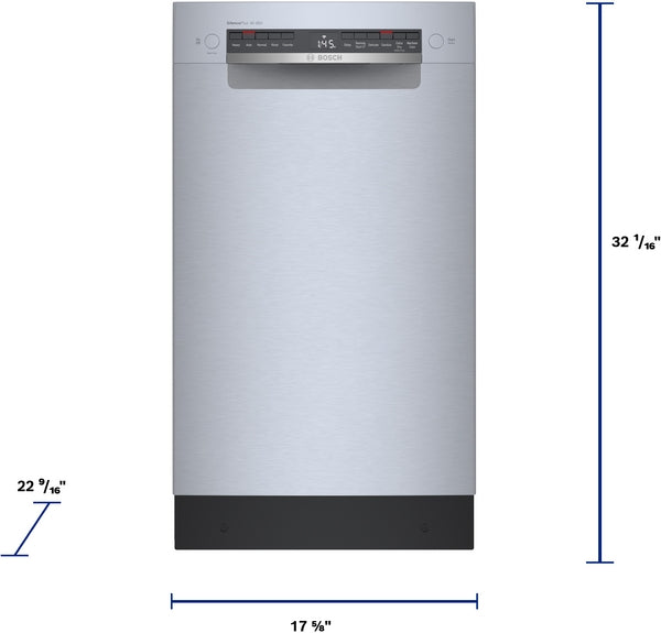 300 Series, Dishwasher, 17 3/4'', Stainless Steel Anti-fingerprint