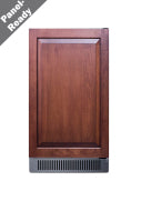 18" Wide Clear Icemaker, ADA Compliant (Panel Not Included)