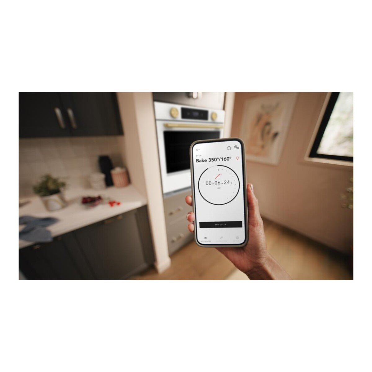30-inch Smart Electric Single Wall Oven with Assisted Cooking Modes - Porcelain White