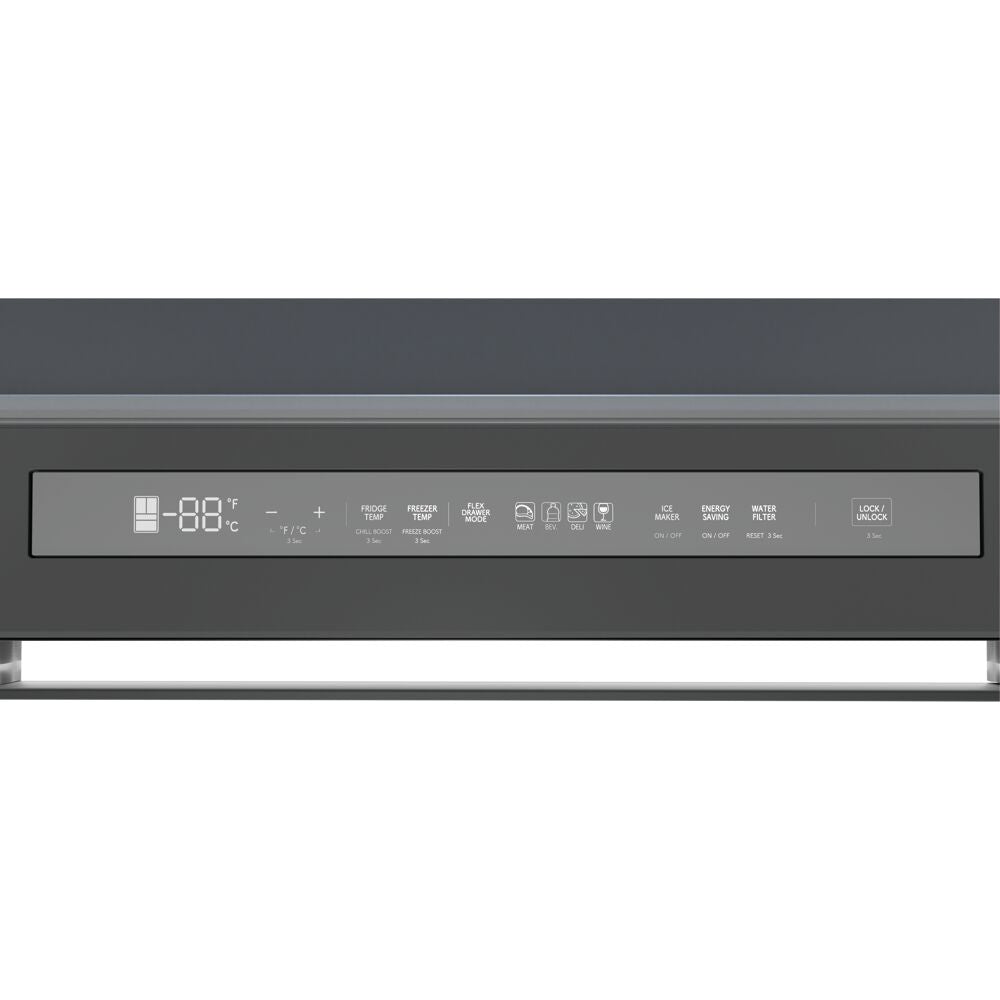 21.6 CF Counter-Depth 4-Door French Door, Dispenser