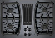 GE Profile™ 30" Built-In Gas Downdraft Cooktop