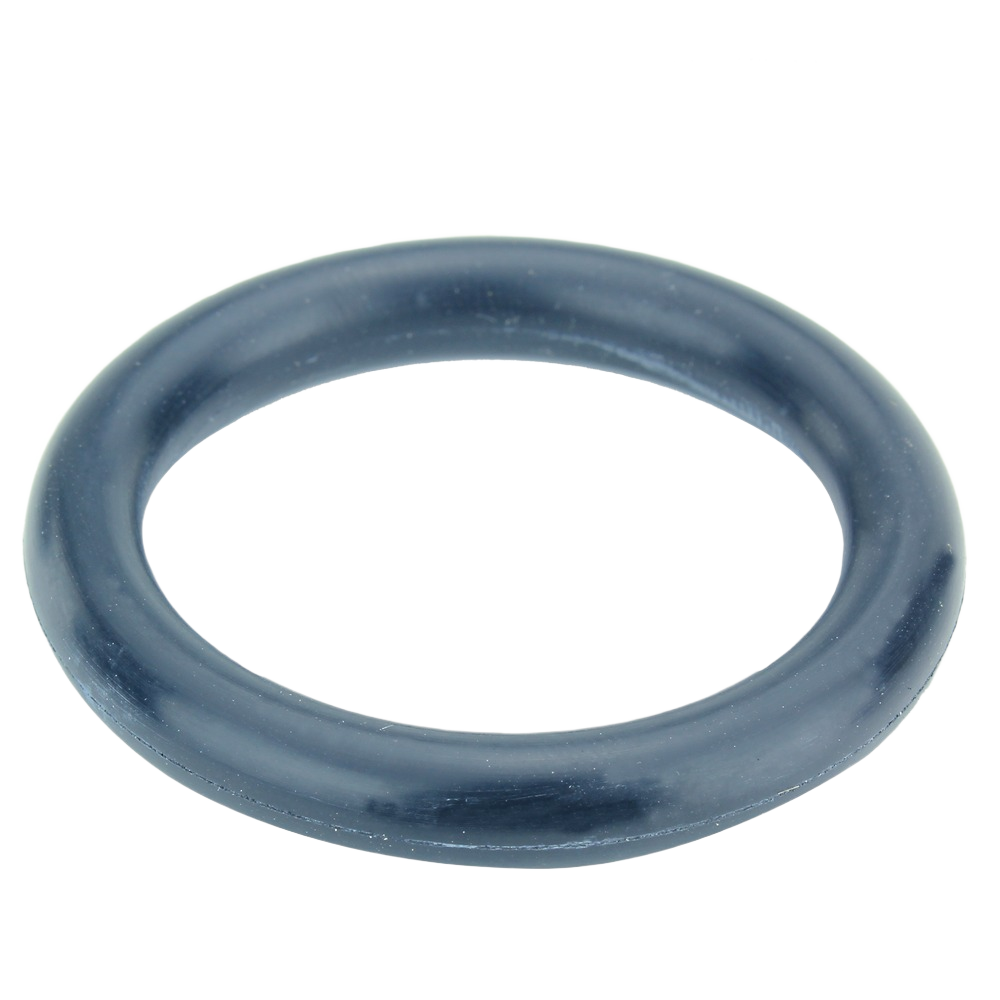 Black rubber packing ring for John Deere parts and lubricants in home improvement and tools collections.