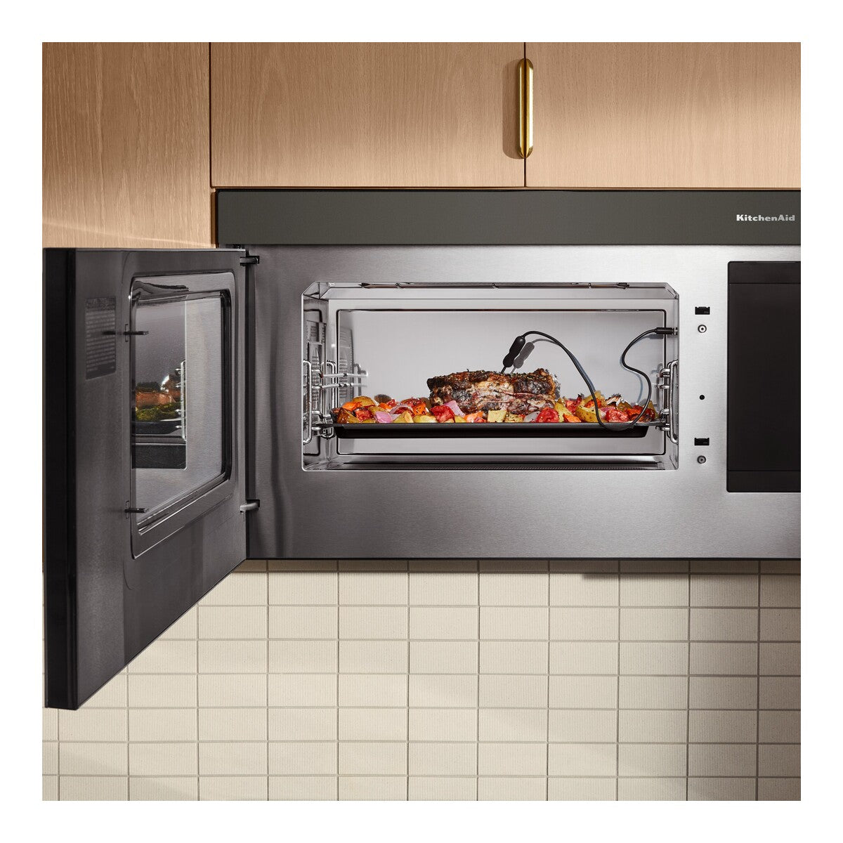 Multifunction Over-the-Range Microwave Oven with Infrared Sensor Modes