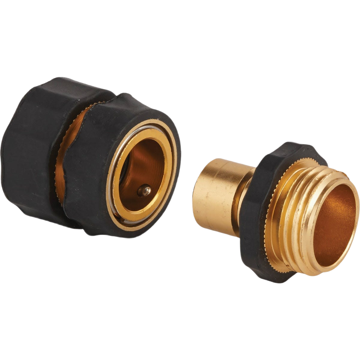 Metal quick connect hose connectors with rubber grips for garden watering and irrigation tools under $50 collection