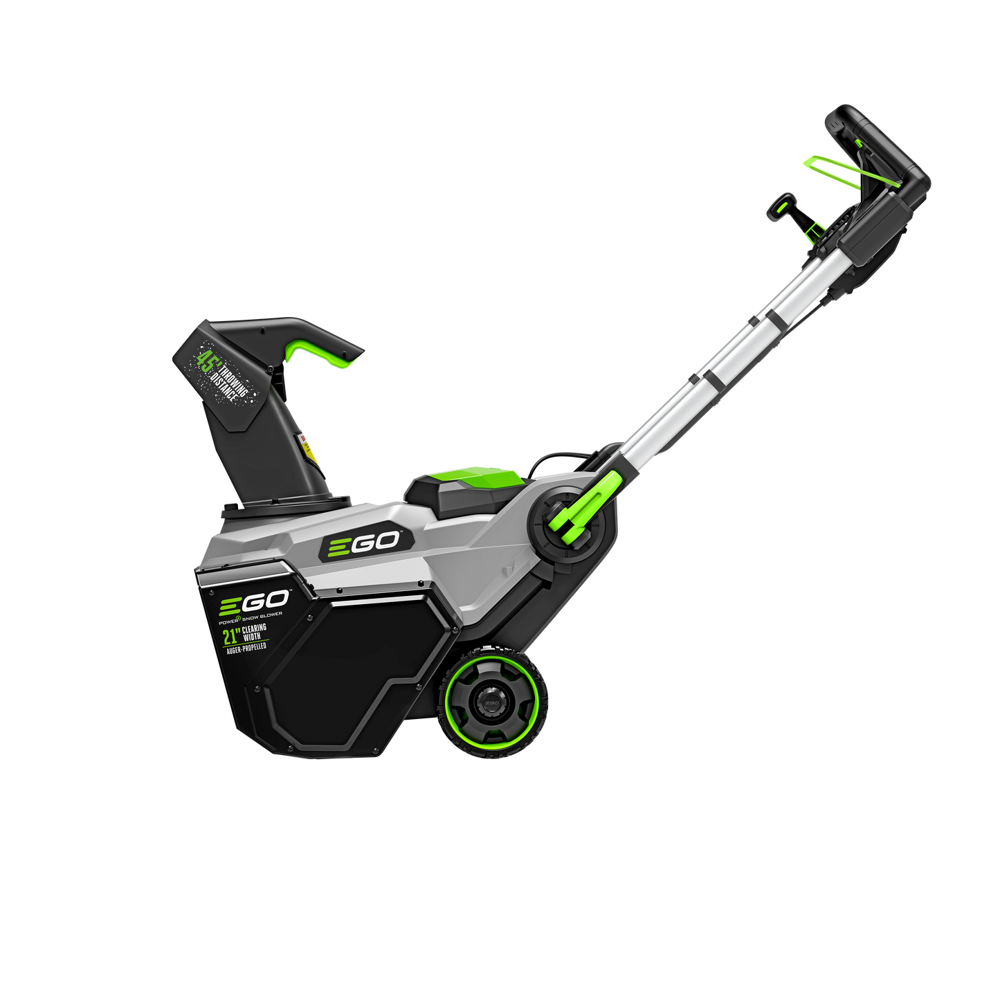 EGO POWER+ Auger-Propelled Snow Blower with 2 x 7.5Ah Batteries and Dual Port Charger