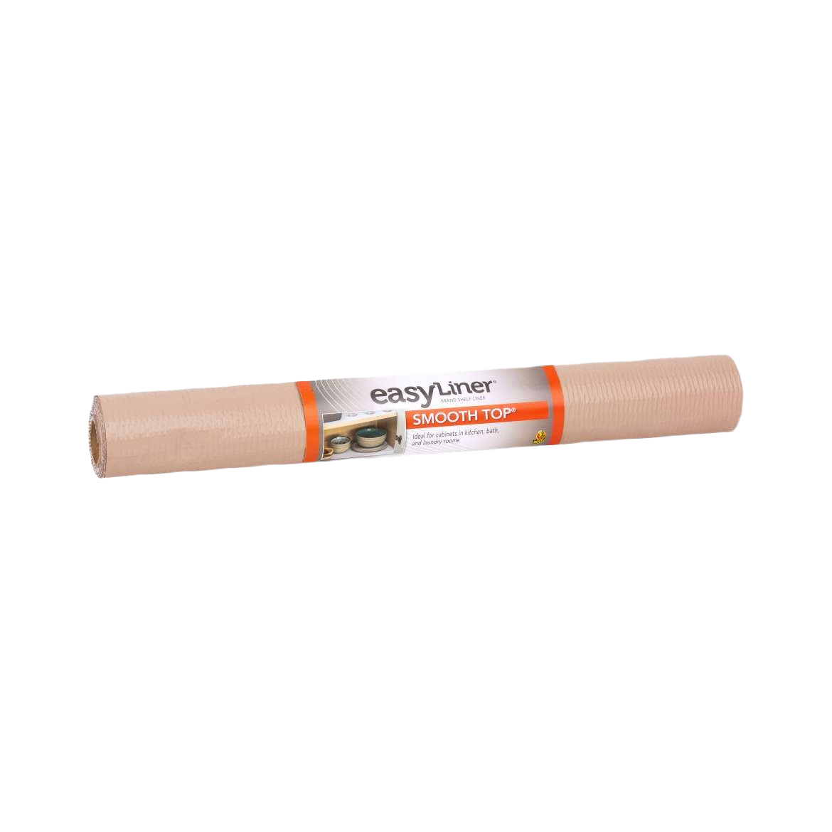 Taupe smooth top shelf liner roll for kitchen and storage organization under $50 collections